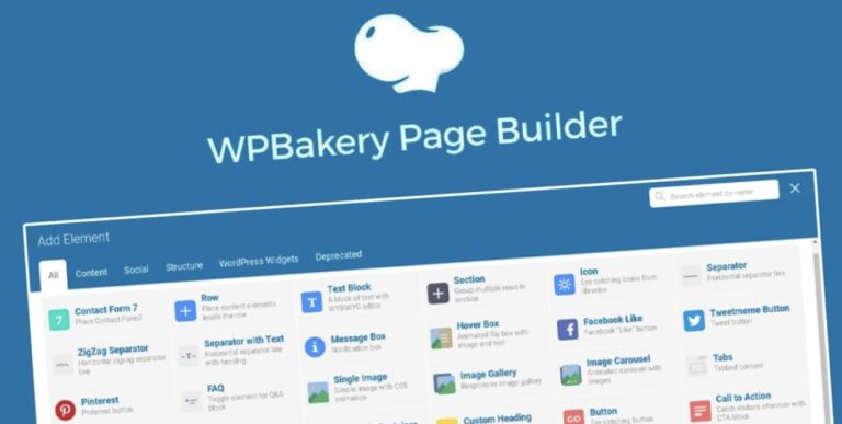 WPBakery Page Builder Nulled v8.3