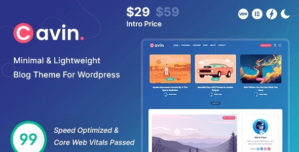 Cavin Theme Nulled v1.4.3