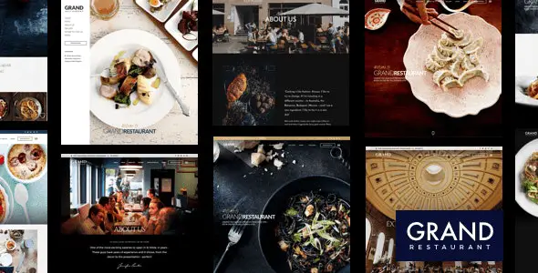 Grand Restaurant WordPress Theme Nulled v7.0.4