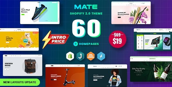 Mate Shopfy Theme Free Download v1.8.0