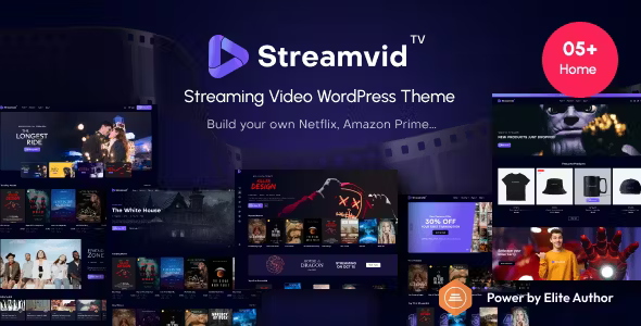 StreamVid Theme Nulled v6.2.5