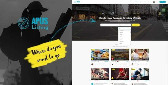 ApusListing Theme Nulled v1.2.47