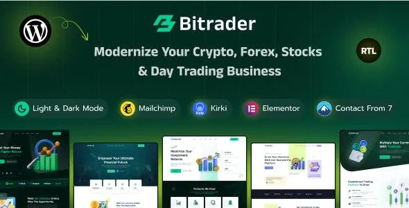 Bitrader Theme Nulled v2.1