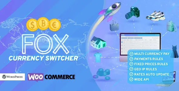 FOX Currency Switcher Professional for WooCommerce Nulled v2.4.2.4