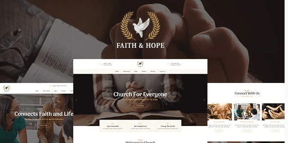 Faith & Hope A Modern Church Theme Nulled v2.11.1