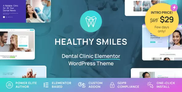 Healthy Smiles Theme Nulled v1.2.1