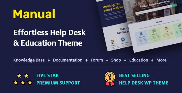 Manual Theme Nulled v7.5.5