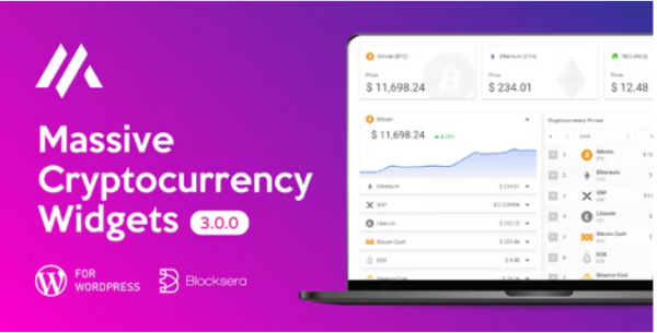 Massive Cryptocurrency Widgets Crypto Plugin Nulled v3.2.8