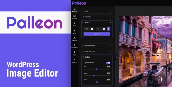 Palleon WordPress Image Editor Nulled v3.8.6