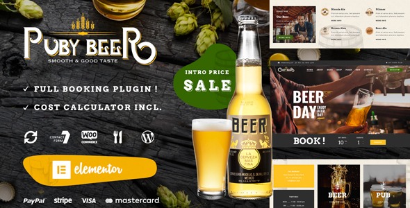 Puby Beer Theme Nulled v1.3