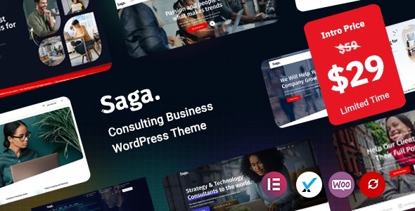 Saga Theme Nulled v2.7