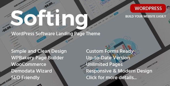 Softing Theme Nulled v1.4.3