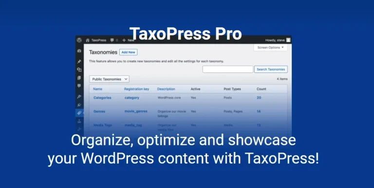 TaxoPress Pro Nulled v3.28.0