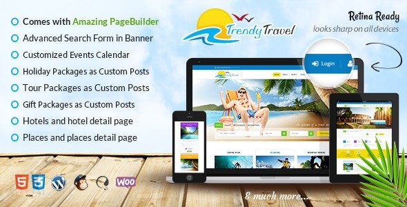 Trendy Travel Theme Nulled v6.3