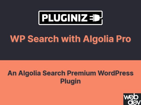 WP Search with Algolia Pro Nulled v1.4.2