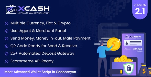 Xcash Ultimate Wallet Solution Nulled v3.1