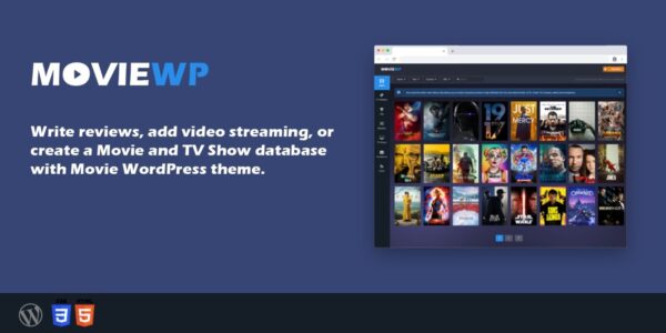 MovieWP Movie Theme Nulled v3.8.9