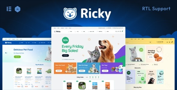 Ricky Theme Nulled v2.26