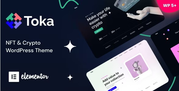 Toka NFT Theme Nulled v1.39