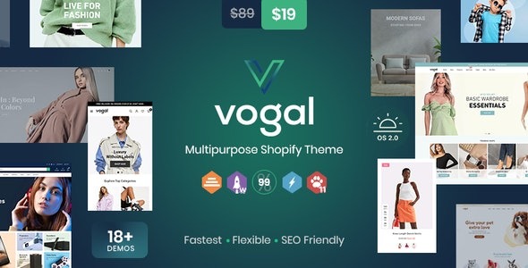 Vogal Shopify Theme Nulled v1.6.3