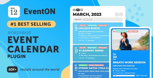 EventOn v5.0.10 WordPress Plugin Nulled