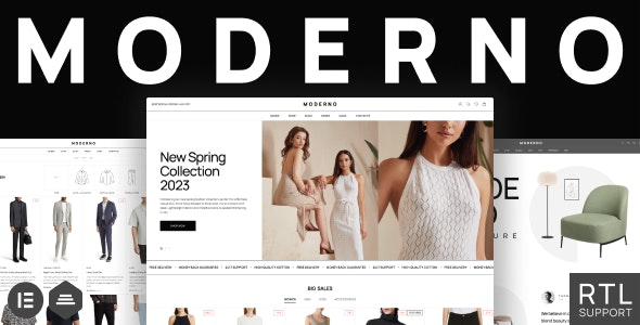 v1.46 Moderno Fashion & Furniture Store WooCommerce Theme Nulled