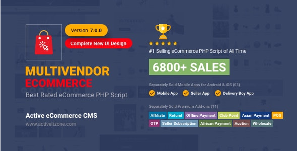 Active eCommerce CMS v10.0.0 WordPress Plugin Nulled