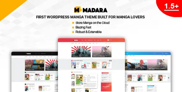 Madara Responsive and modern WordPress Theme for Manga v2.2.7.1 WordPress Theme Nulled