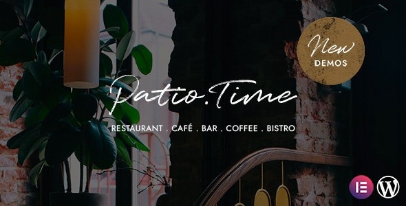 PatioTime Restaurant WordPress Theme v2.1 WordPress Theme Nulled