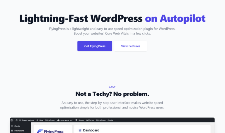 FlyingPress Taking WordPress To New Heights v5.5.0 WordPress Plugin Nulled