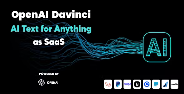 OpenAI Davinci AI Writing Assistant and Content Creator as SaaS v7.8 Web Script Nulled